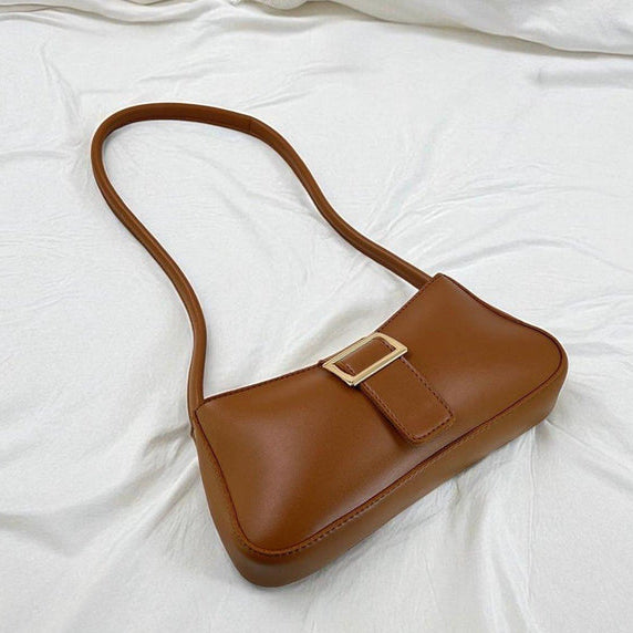 Midnight Buckle Armpit Ladies Hand Bag